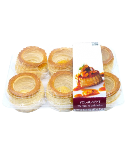 VOL-AU-VENT 75MM MUSFIS P/6 UD