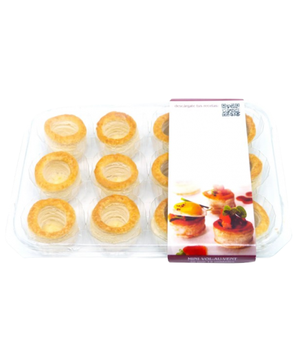 MINI VOL-AU-VENT 38 MM P/12 UD