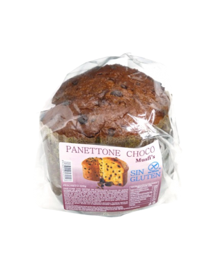 S/GLUTEN PANETTONE CHOCO MUSFIS 600 GR