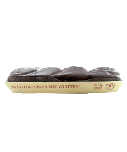 S/GLUTEN MAGDALENA CHOCO SIN LACTOSA MUSFIS P/4 UD