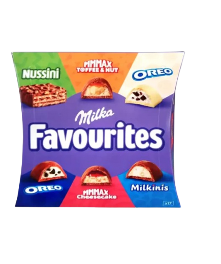 GALLETAS MILKA SURTIDO FAVOURITES C/158G