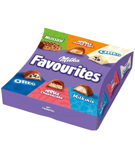 GALLETAS MILKA SURTIDO FAVOURITES C/158G