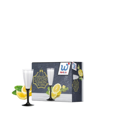 HELADO NORDWIK COPA SORBETE LIMON AL CAVA PACK/4U