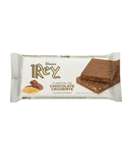 TURRON REY CHOCOLATE CRUJIENTE SP/200 GR