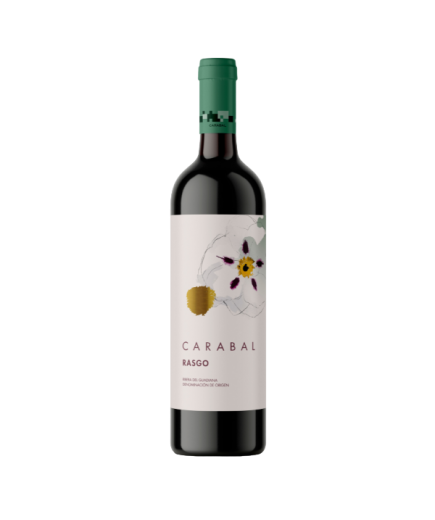 VINO CARABAL RASGO TINTO ROBLE BOTELLA 75 CL