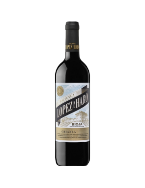 VINO LOPEZ DE HARO TINTO CRIANZA BOTELLA 75 CL.