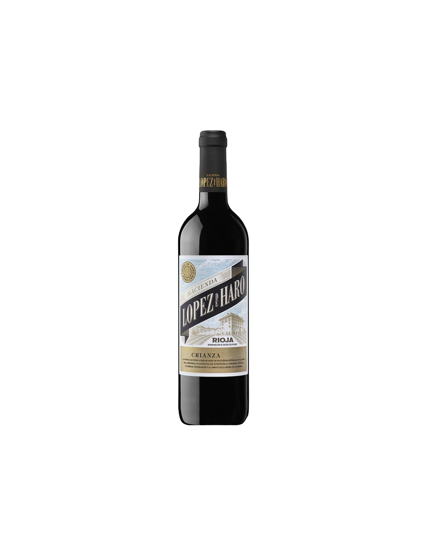 VINO LOPEZ DE HARO TINTO CRIANZA BOTELLA 75 CL.