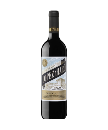 VINO LOPEZ DE HARO TINTO CRIANZA BOTELLA 75 CL.