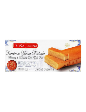 TURRON DOÑA JIMENA YEMA TOSTADA P/150 GR