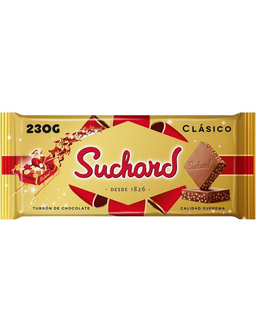 TURRON SUCHARD CHOCOLATE CLASICO P/230GR