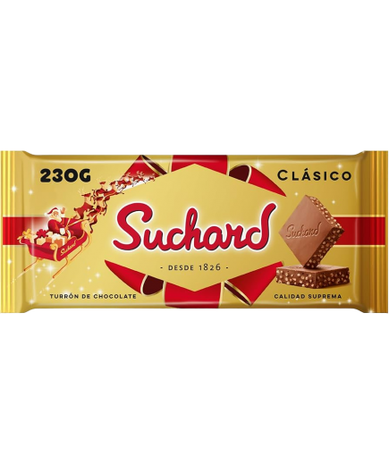 TURRON SUCHARD CHOCOLATE CLASICO P/230GR