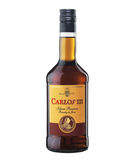 BRANDY CARLOS III  36º   BOTELLA 70 CL