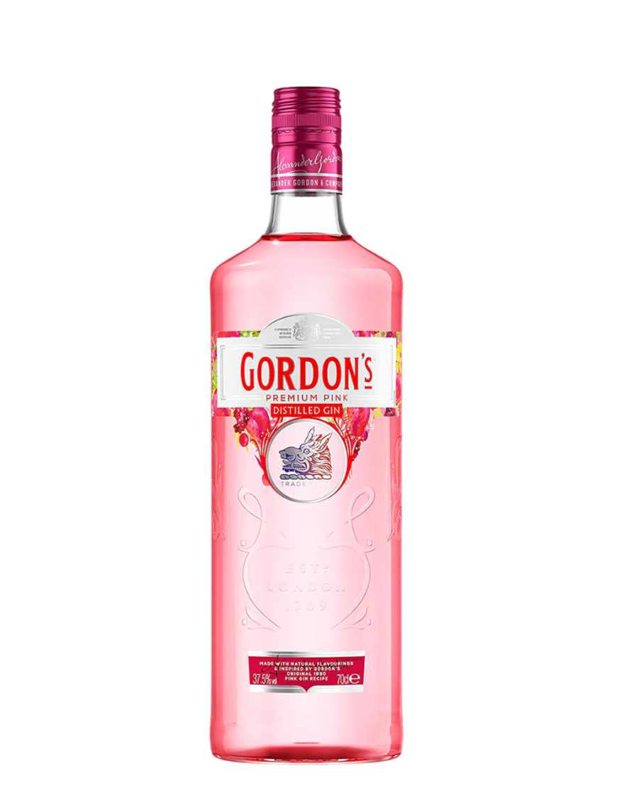 GINEBRA GORDONS PINK-ROSA 37.5% BOT/70.CL.