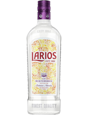 GINEBRA LARIOS  NORMAL-37.5º BOT/1 LITRO