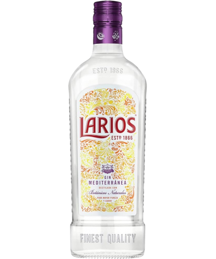 GINEBRA LARIOS  NORMAL-37.5º BOT/1 LITRO