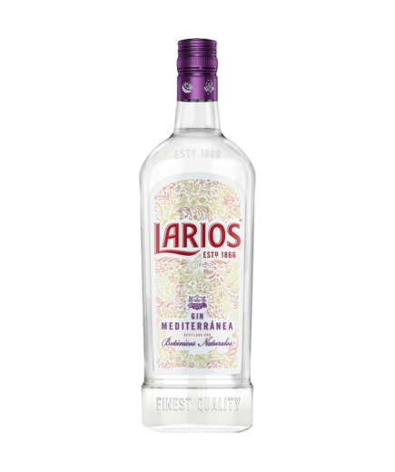 GINEBRA LARIOS  NORMAL-37.5º BOTELLA 70 CL