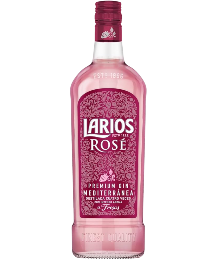 GINEBRA LARIOS ROSÉ  PREMIUM-37.5º B/70.CL