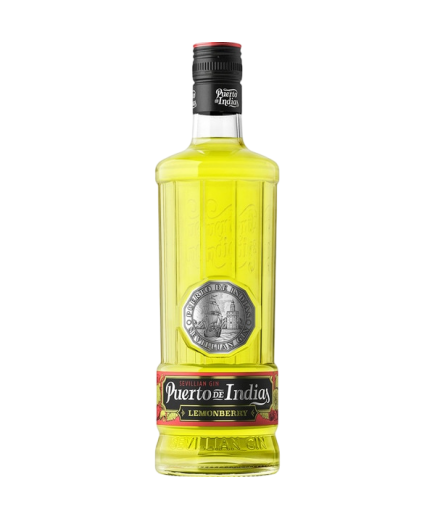 GINEBRA PUERTO INDIAS LEMONBERRY (LIMON) B/70CL.