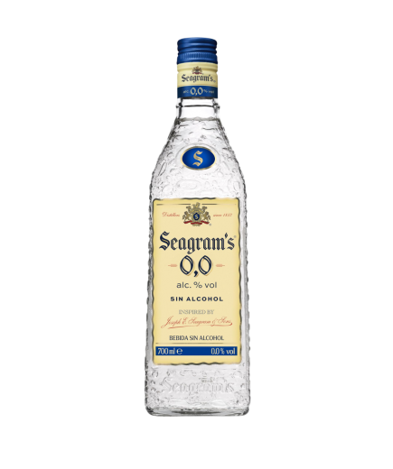 GINEBRA SEAGRAMS 0.0% BOTELLA 700.ML.