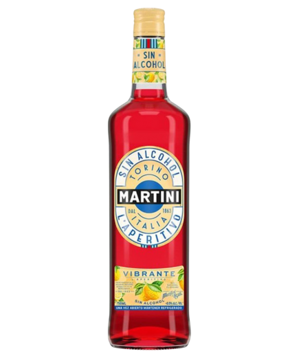 MARTINI SIN ALCOHOL TINTO VIBRANTE B/75.CL.