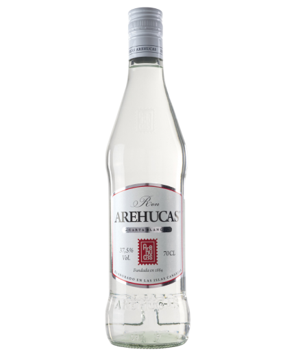 RON AREHUCAS CARTA BLANCA 37,5º  BOTELLA 70 CL.