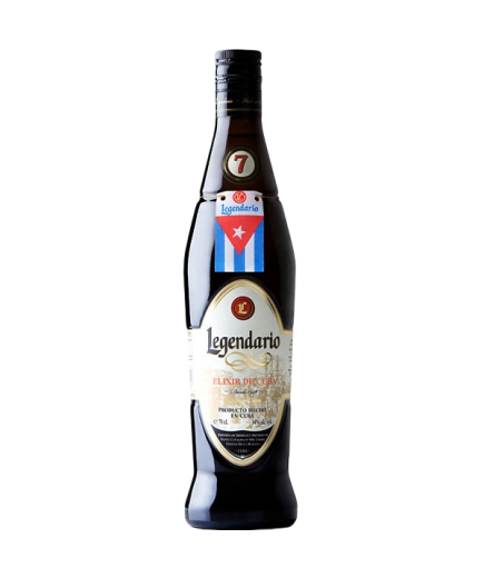 RON LEGENDARIO  ELIXIR CUBA BOTELLA 70 CL