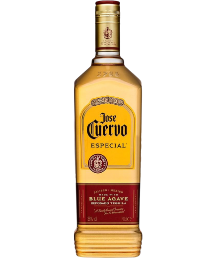 TEQUILA JOSE CUERVO ESPECIAL REPOSADO 38º  B/70CL.