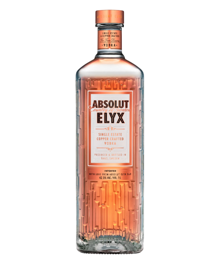 VODKA ABSOLUT ELYX-PREMIUM 42.3% BOT/1.LITRO