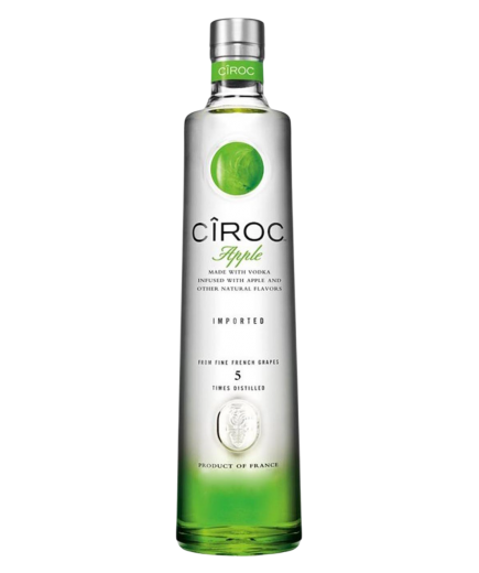 VODKA CIROC VERDE APPLE 37.5% B/70.CL