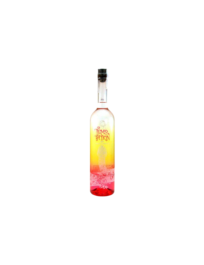 VODKA TEMPTATION DE MANZANA 40º BOTELLA 70 CL.