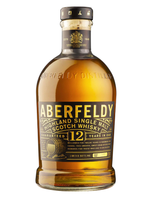 WHISKY ABERFELDY DEWARS 12AÑOS B/70.CL