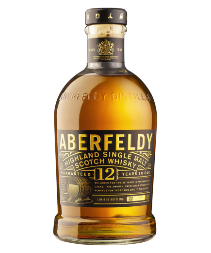 WHISKY ABERFELDY DEWARS 12AÑOS B/70.CL