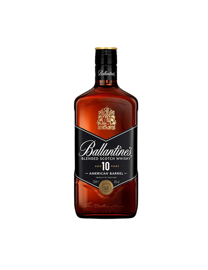 WHISKY BALLANTINES 10 AÑOS-40º BOT/70.CL.