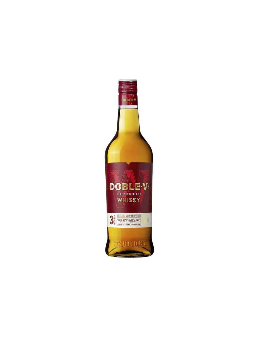 WHISKY DOBLE-V  BOTELLA 70 CL.