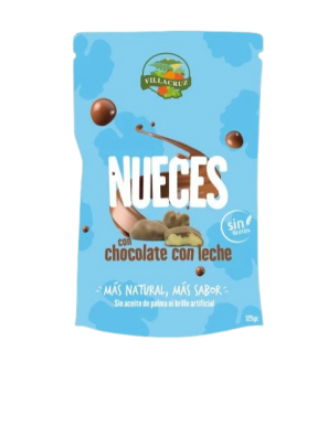 NUECES CUBIERTAS DE CHOCOLATE VILLACRUZ B/ 125 GR