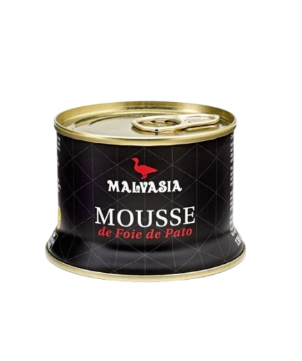 MOUSSE FOIE GRAS MALVASIA LATA A/FACIL.130 GR