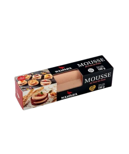 MOUSSE FOIE GRAS PATO MALVASIA FICELLE-100.GR