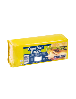 QUESO BARRA EDAM OJO R/P FUNDIDO B/3 KG