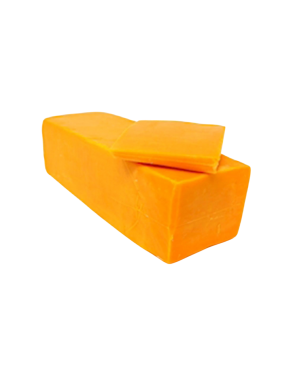 QUESO CHEDDAR BARRA COLOR-50%MG R/P.KG