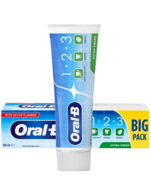 DENTIFRICO ORAL-B 1-2-3 EXTRA FRESH B/100ML