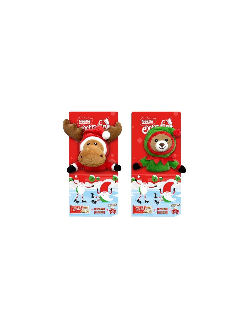 PELUCHE NAVIDAD NESTLE EXTRAFINO 141GR