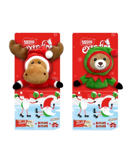 PELUCHE NAVIDAD NESTLE EXTRAFINO 141GR