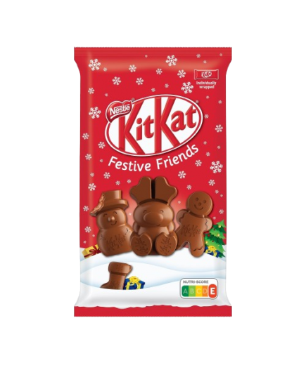 NESTLE KITKAT FESTIVE FRIENDS B/147GR