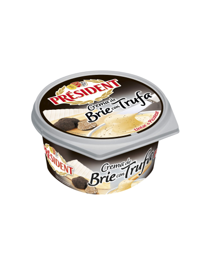 QUESO CREMA BRIE CON TRUFA PRESIDENT T/105 GR