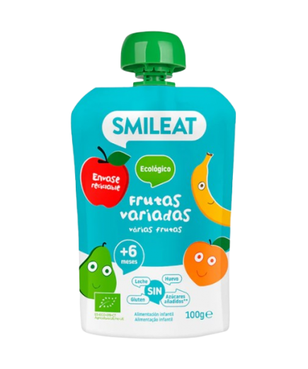 SMILEAT POUCH FRUTAS VARIADAS 100GR