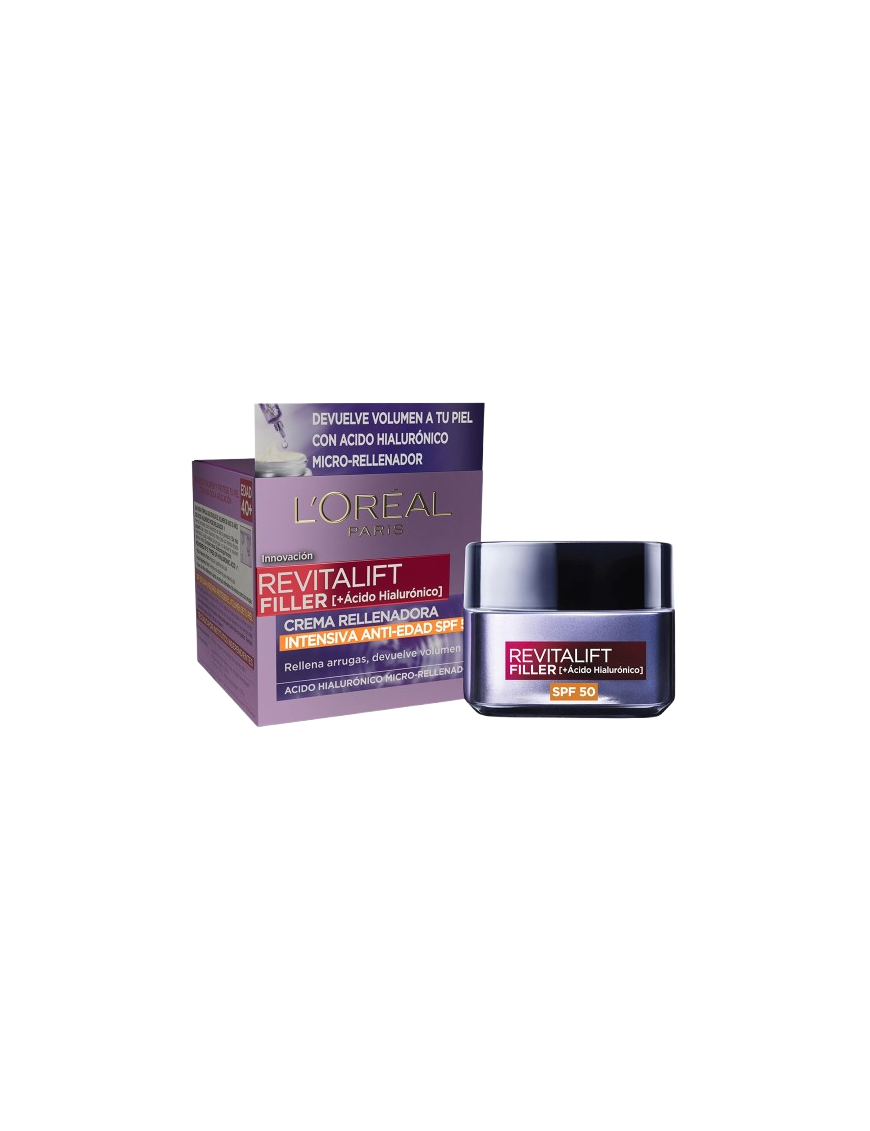 CREMA FACIAL LOREAL REVITALIFT FILLER DIA 50ML