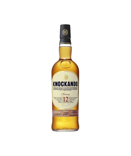 WHISKY KNOCKANDO 12 AÑOS RESERVA 43º BOTELLA 70 CL