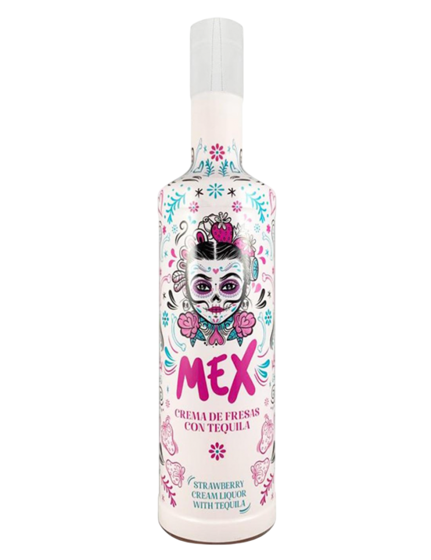 TEQUILA MEX CREMA DE FRESA B/70CL