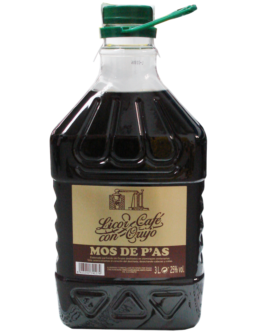 LICOR CAFE MOS DE PAS 25%VOL GARRAFA 3 L