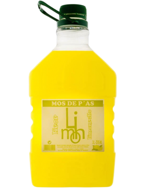 LICOR LIMON MOS DE PAS 25%VOL GARRAFA 3 L